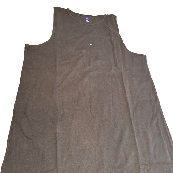 YZY Yeezy Gap Engineered By Balenciaga Loose Tank Top Men’s Size Large Black - Picture 1 of 7